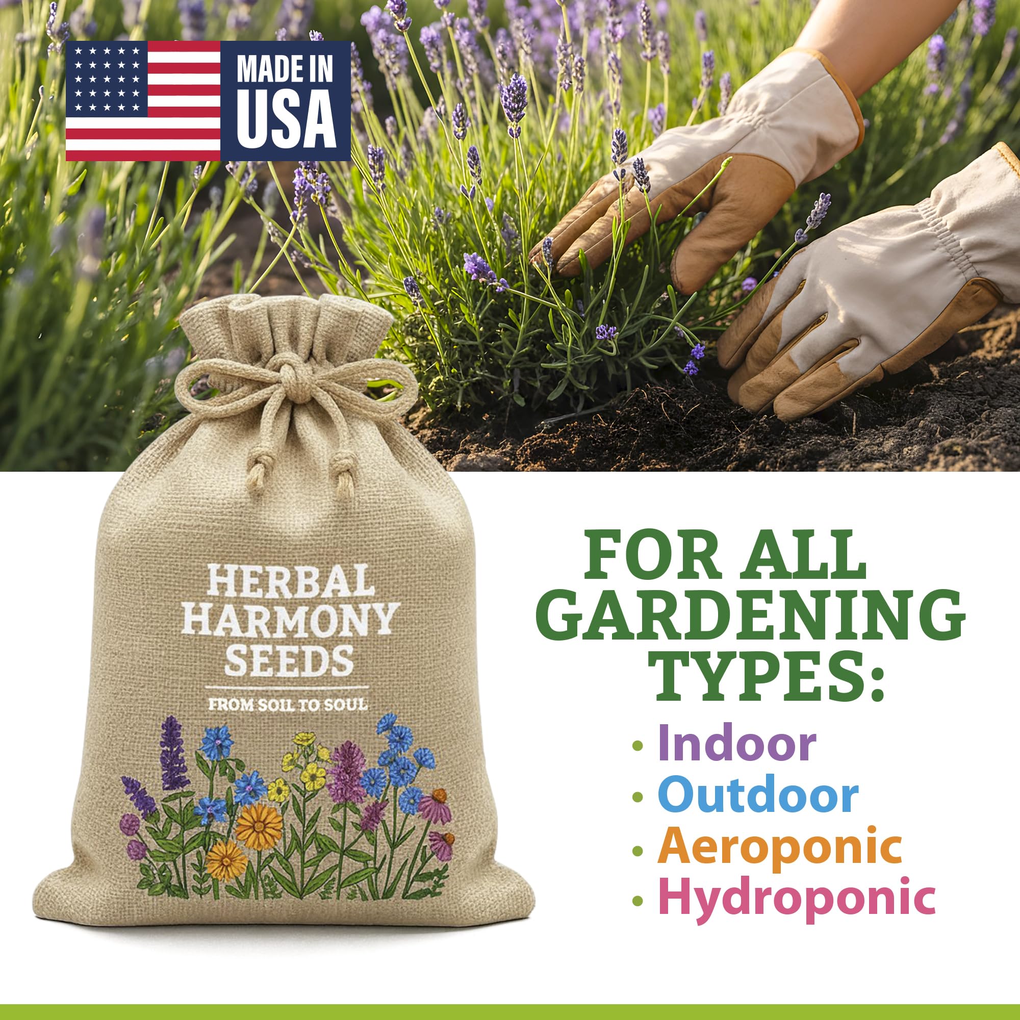Amazon.com : Medicinal Herb/Tea Seeds Garden -39 Variety Heirloom